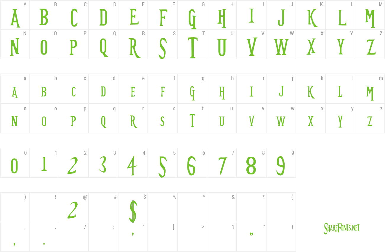 Font Future Time Splitters preview